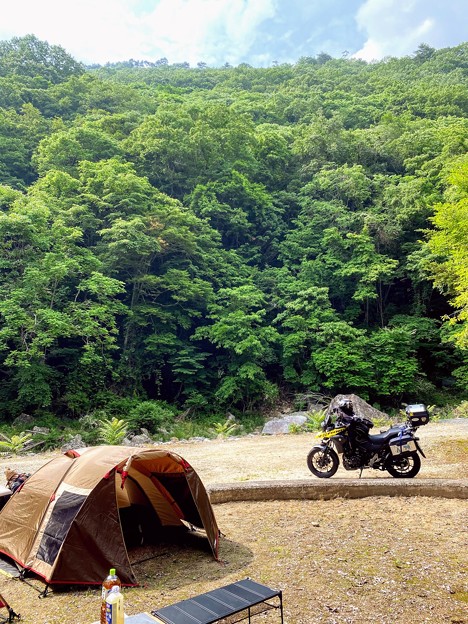 山野峡県立自然公園 山野峡キャンプ場