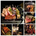 Photos: 夜のキャンプ飯は肉祭り