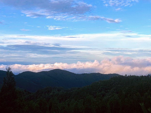 雲海の朝