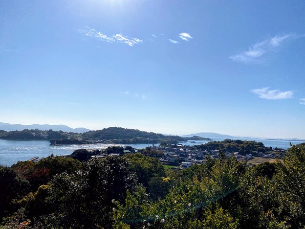 蕪崎園地 展望台の眺め