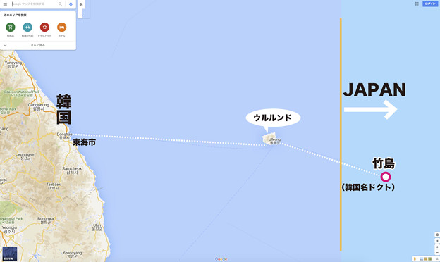 0602_ウルルンドと竹島の位置関係