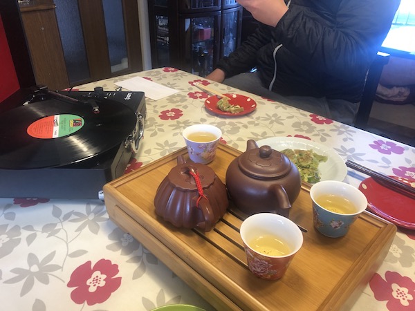 台湾屋台の味と中国茶とジャズを楽しむ
