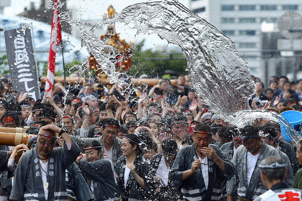 深川 富岡八幡宮水掛祭り 写真共有サイト フォト蔵