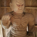 Photos: 109 黒前神社の仁王像 堅破山