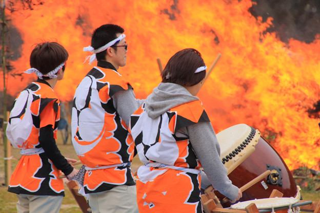 Photos: 536 中里 どんど火祭り