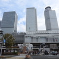 名古屋駅/太閤口駅前正面から見た名古屋駅