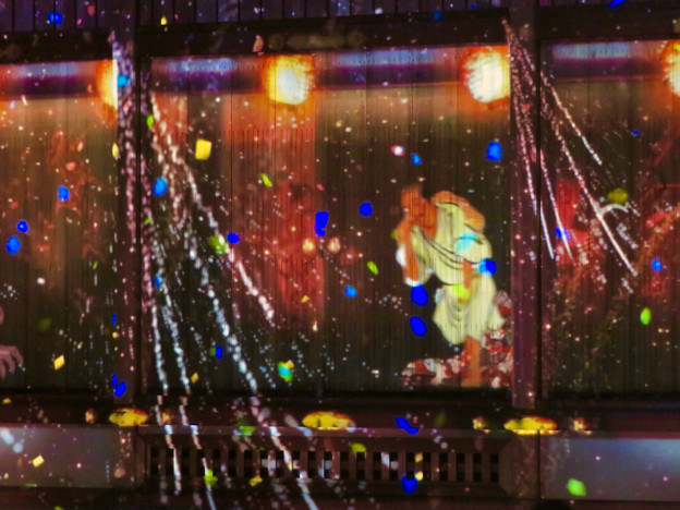名古屋城×NAKED NIGHT CASTLE OWARI EDO FANTASIA 2018：本丸御殿の巨大横長プロジェクション・マッピング - 21