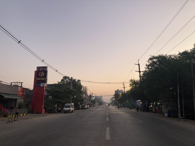 2月3日のヤンゴンの朝 (5)