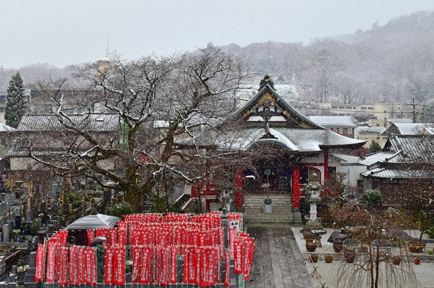 雪降る大光寺
