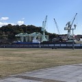 尾道市の造船所