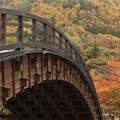 晩秋の木曾の大橋