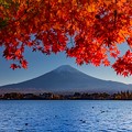 Photos: 河口湖にて　紅葉と富士山　その２