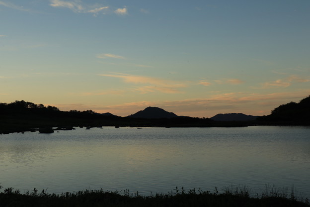 夜明けのヒサゴ沼
