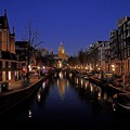アムステルダムの夜景