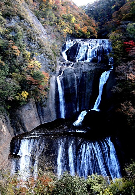 Photos: 絶景　袋田の滝の紅葉
