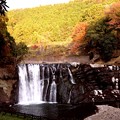 秋の竜門の滝