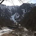 一ノ倉沢の残雪風景１