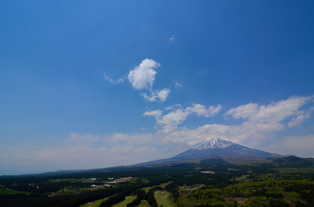 Photos: 十里木高原展望台から望む富士山