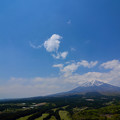 十里木高原展望台から望む富士山