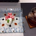 Photos: 青い鳥 サービス プチケーキ アイスティー 広島市南区的場町2丁目 2017年8月9日