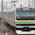 E231系湘南新宿ライン快速小金井3番入線