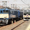 栃木DC臨時列車の交換