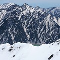 Photos: 後ろ立山連峰と黒部湖