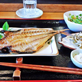 Photos: だいこん （ 練馬区旭町 or 成増 ）　焼魚定食 （ アジの開き ）　　2019/05/18