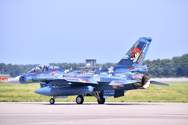 9月の撮って出し。。三沢基地航空祭 三沢での最後の航空祭第3飛行隊F-2記念塗装機 AGG (1)
