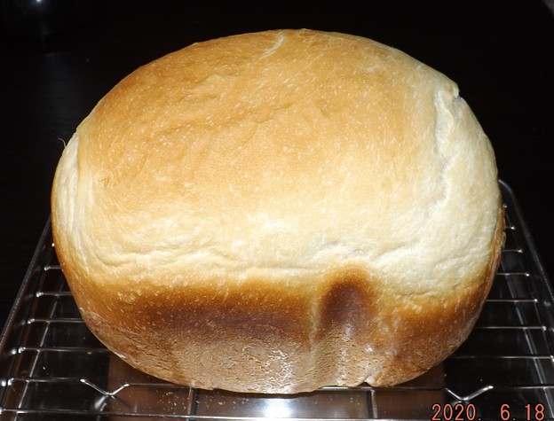 2020/06/18（木）・ホームベーカリーで食パン・早焼きパン