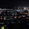 084 かみね公園 頂上展望台からの夜景 日立市